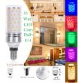 16W Led Candle Bulb 360 Degree E14(Small Screw Mouth) 16W Energy Saving Corn Light E14(Small Screw Mouth) 1Pcs. 