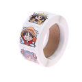500pcs Cartoon One Piece Tape Stickers Whole Volume Anime Decorative Stickers BAWEI.