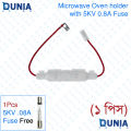 Microwave Oven High Voltage Fuse Holder with 5KV 0.8A Glass-Fuse.