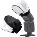 1X Universal Softbox Diffuser for DSLR Cameras, Flash Light Speed Lights Mini Portable Soft Box. 