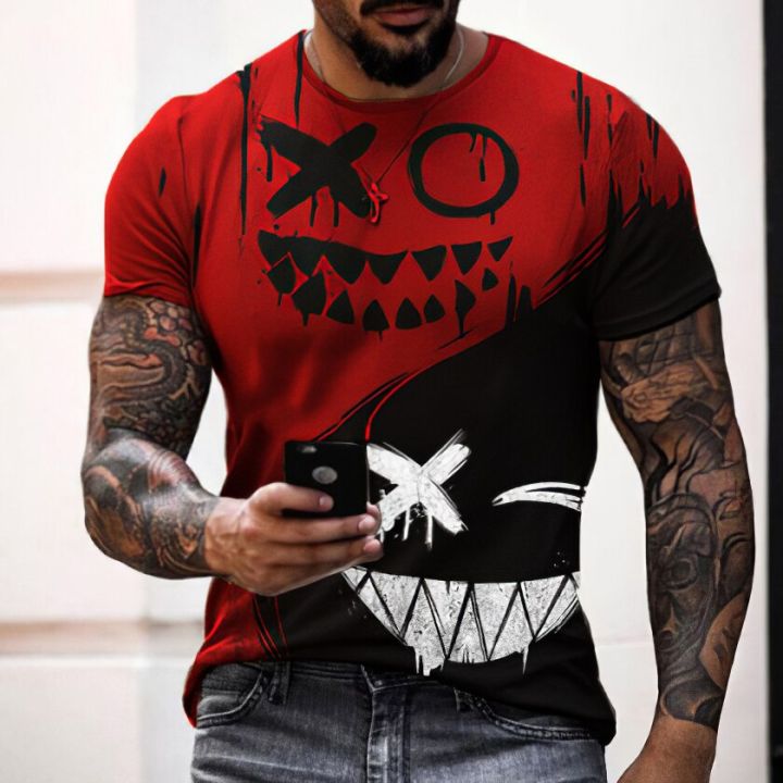 handsome%20XOXO%20pattern%203d%20printed%20T-shirt%20summer%20fashion%20men's%20street%20casual%20trendy%20sweatshirt%20male%20O-neck%20T-s%20-%20Image%206