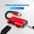 Upgrade Type C To 3.5mm Jack TypeC Audio Splitter Headphone Cable Usb-C Earphone Aux 3.5mm Adapter Charger For Xiaomi Huawei. 