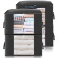 Storage Organize Moisture-Proof Dustproof Storages Non-Woven Quilt Large Capacity Organizes Mobile Clothes Bed Bottom Bag. 