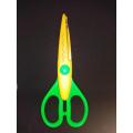 Kids Craft Safety Scissors with Decorative Edge – Zigzag Pattern Blade | Child Safe Paper Cutting Scissors for Art & DIY. 