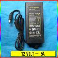 12 volt 5a adapter,  LCD AC Power Supply Adapter DC 12 Volt 5 Amp ( 12V 5A ). 