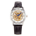 BALEITE Barrett Automatic Hollow Tourbillon Mechanical Watch Men's Business Leather Student Sports Fashion Watch. 