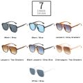 SO EI Fashion Double Bridges Square Sunglasses Women Retro Rivets Decoration Shades UV400 Men Gradient Trending Sun Glasses. 