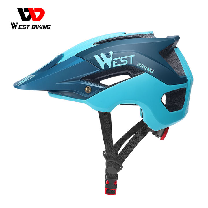 WEST BIKING Bicycle Helmet Ultralight Men Women Sports Vents Hat MTB  Mountain Road Bike Safety Protective Cap Cycling Equipment