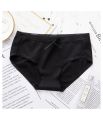 Black Color Seamless Cotton Soft Panty For Girls And Women's-01 Piece. 