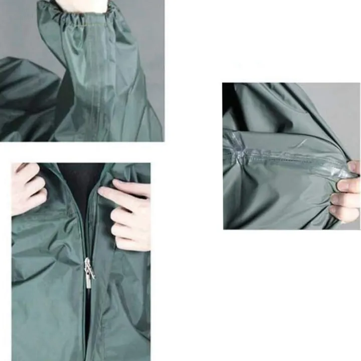 Durable%20Fashion%20Motorcycle%20Raincoat%20/Conjoined%20Raincoat/Overalls%20Men%20and%20Women%20Fission%20Rain%20Suit%20Rain%20Coat%20Size%20XL%20Black%20-%20Image%207