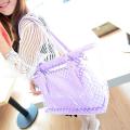 2Pcs/Set Women Transparent Composite Polka Dot Print Party Bucket Bag Jelly Bag Shoulder Pouch Handbag Tote сумка женская.