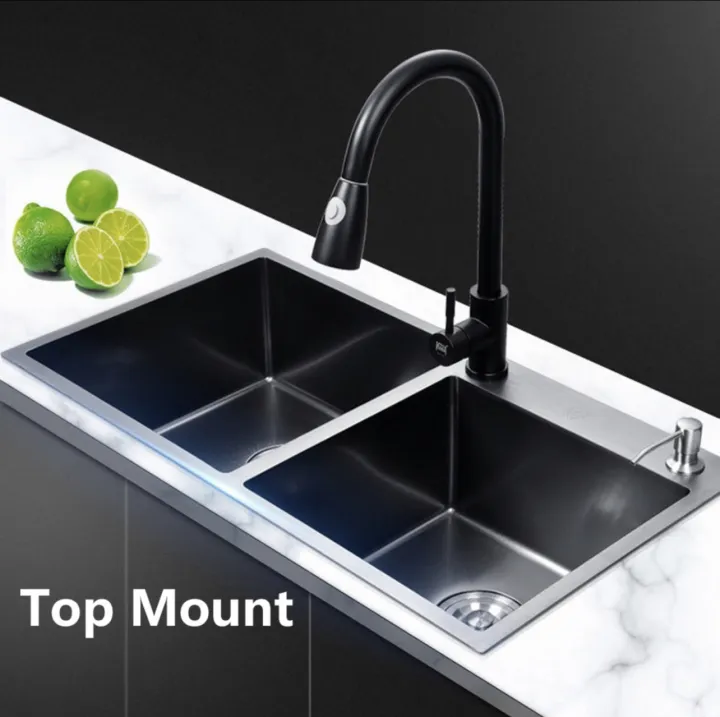 TekaSpain%20Handmade%20Stainless%20Steel%20Kitchen%20Sink%2036%20x%2018"%20(BLACK)%20-%20Image%204