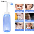 【High-quality】 Kebidu 300ML Nasal Washer Nose Cleansing Neti Pot Avoid Allergic Rhinitis Sinus Rinse.