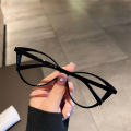 Fashion Women Anti Blue Glasses Retro Cat Eye Leopard Print Transparent Frame Eyewear Computer Goggles Eyeglasses.
