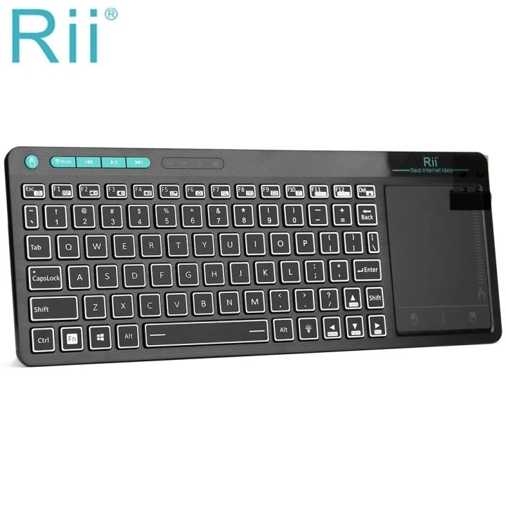 Rii RT518S Mini Bluetooth Wireless 2LED Color Backlit Multimedia