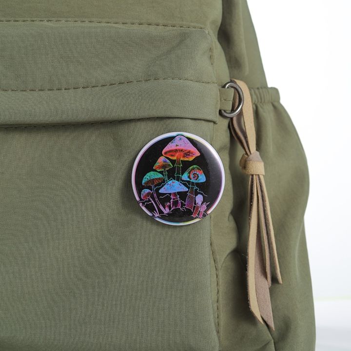 44mm%20Cartoon%20Funny%20Animal%20round%20RED%20SEAL%20Pin%20Button%20Cute%20Mushroom%20Bee%20Cat%20Brooch%20Badge%20Lapel%20Pin%20Clothing%20Ornament%20Gift%20-%20Image%204