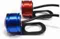 Bike Eagle Eye Super Bright Driving Light Reverse Backup Driving Light For Motorcycle- 2 Pis ( RED & BLUE). 