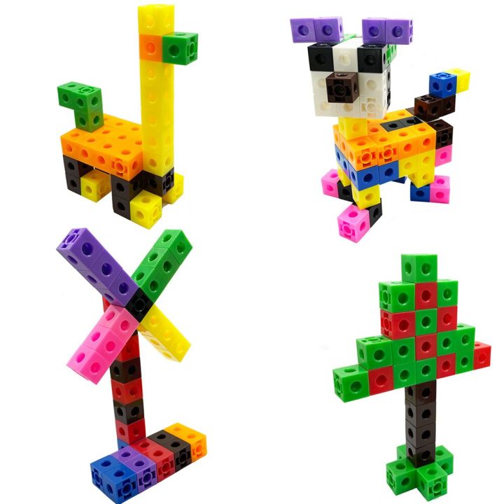 100pcs%20Mathematics%20Linking%20Cubes%203D%20Puzzle%20Numberblocks%20Interlocking%20Multilink%20Counting%20Blocks%20Stacking%20Game%20Educational%20Toy%20-%20Image%203