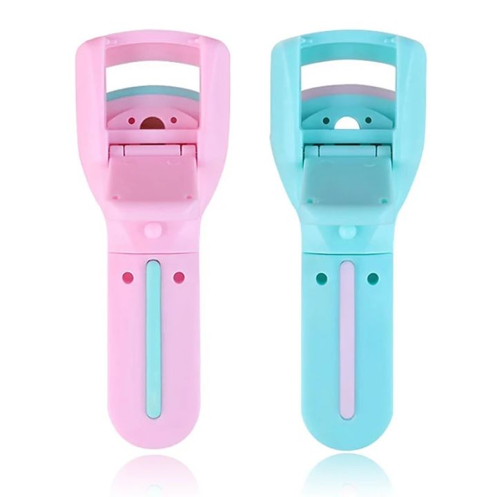 Mini Eyelash Curler Fits All Eye Shapes Eyelash Comb Go Curl Portable Eyelash Curler for Travel Eyelash Makeup Tools Set