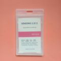 1pc Transparent White Card Holder Plastic Card ID Badge Holder. 