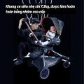 V9 Baby Walking Artifact Walking Stroller High Landscape Can Sit Lie Flat Lightweight and Foldable Four-wheeled Stroller. 