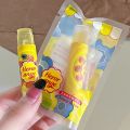 Fruit Lip Balm Moisturizing Clear Lip-Primer Mask Cute Jelly Tinted Gloss Stick Lighten Lines Plump Lip Care Makeup Cosmetics.