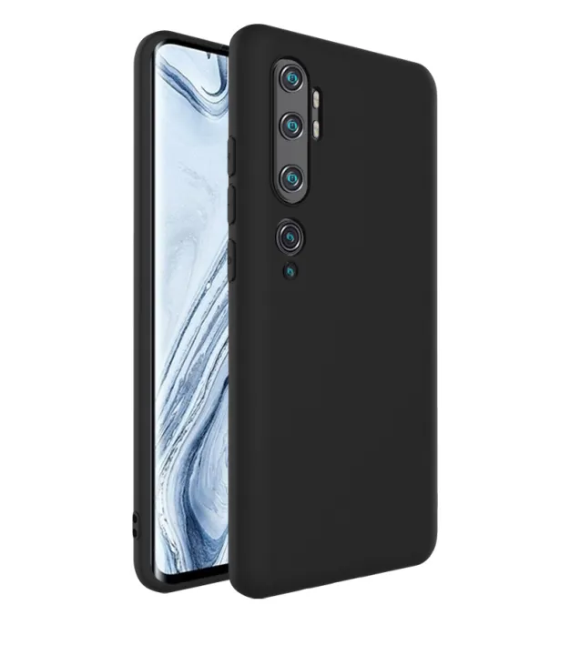 For Xiaomi Redmi Cc9 Pro Strong Liquid Silicone Soft Gel Rubber Shockproof phone Case back cover