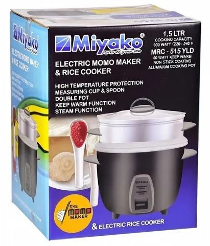 Miyako%201.5%20Liter%20Rice%20Cooker%20Plus%20Momo%20Maker%20MRC-515%20YLD%20DOUBLE%20POT%20-%20Image%202