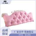 Long Pillow Sleeping Double Bed Bedhead Cushion Cute Princess Back-to-Back Tatami Bed Head Soft Bag Removable and Washable. 