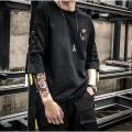 Idopy Korean Fashion Men`s Street Style Lace Punk Gothic Pullover Designer Steampunk Hem  Hop Sweatshirts Shirts Tees. 