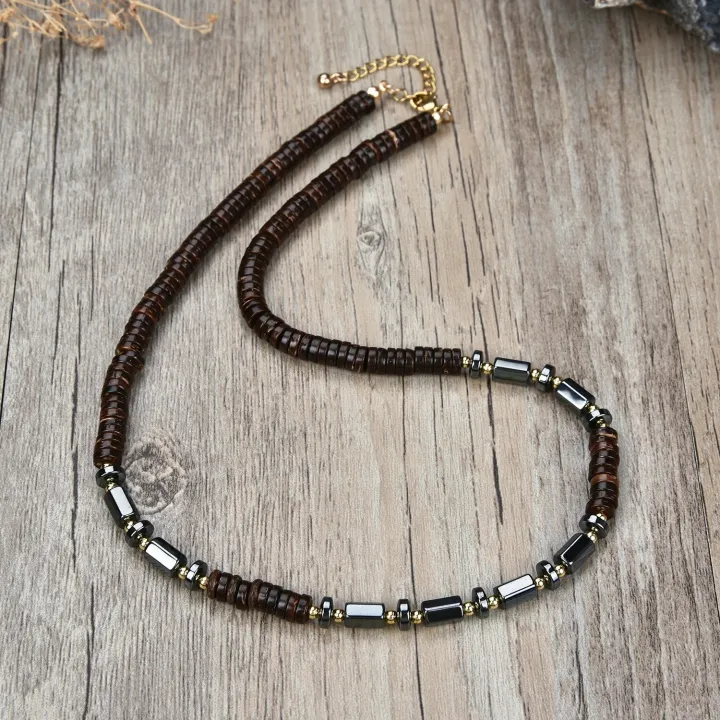 New%20fashion%20natural%20stone%20bead%20necklace%20men%20and%20women%20do%20not%20show%20steel%20jewelry%20pure%20natural%20coconut%20shell%20jewelry%20-%20Image%202