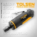 TOLSEN 73325 Air Angle Die Grinder ( 90PSI ) 1/4inch Drive AirXT Series For Air Compressor. 