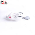 Frog Luya Fake Bait Sequined Double Hook Cross-Border Luminous Thunder Frog Bait Small Thunder Frog Outdoor Fishing Fake Bait.