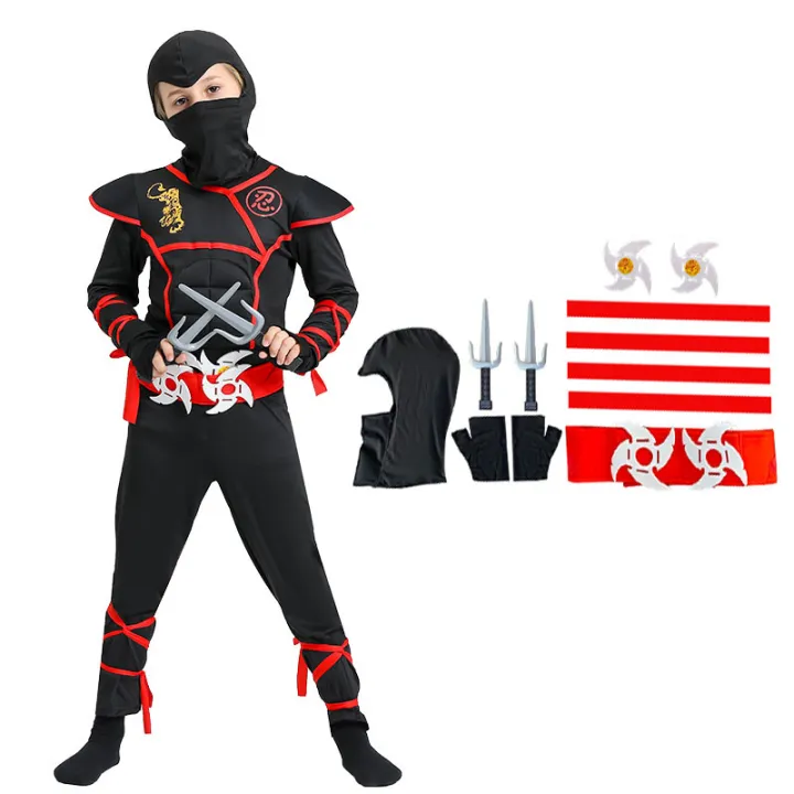 Unisex%20Child%20Ninja%20Deluxe%20Costume%20for%20Kids%20Role%20Play%20Halloween%20Dress-up%20-%20Image%206