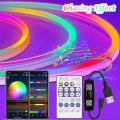 RGBIC Neon Led Lights for Bedroom 5V USB Neon Rope App Control Music Sync Color Changing Rope Light Flex Neon Sign for Indoor.