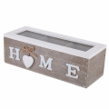 2X Storage Box Tea Bag Jewelry Organizer Storage Box Desktop Container Remote Control Holder Jewelery Box. 