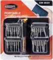 BAG With 24 In 1 Bit Multi-Purpose Precision Screwdriver Interchangeable Bit Set Portable Telecommunication Tools Sets. 