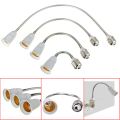 E27 LED Light Bulb Lamp Holder Flexible Extension Adapter Converter Screw Socket.