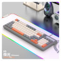 Viper KM800 Mechanical Hand Feel Gaming Keyboard Mouse Set Wired USB Luminous Desktop Computer Universal Waterproof.