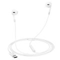 Hoco M109 Sunny Digital Wire Control Type C Earphones with Microphone for Samsung Xiaomi Huawei Pixel 3A XL | Pixel 4 | Pixel 4A.