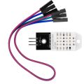 3Pack DHT22 AM2302 Temperature and Humidity Sensor Module with Cable for Arduino and Raspberry Pi Including EBook.
