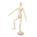 Wooden Mannequin, Wooden Figures 16in Mini Various Shapes for Desks for Bedside Tables for Bookshelves. 