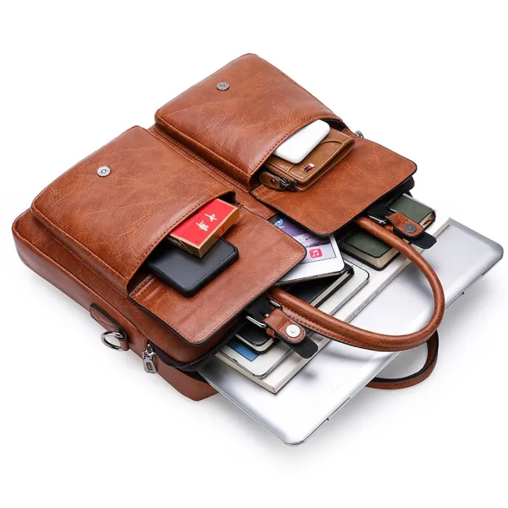 JEEP%20BULUO%20Briefcase%20Bags%20For%20Men%20Business%20Fashion%20Office%20Work%20Handbags%20Famous%20Brand%20New%20Design%20Men's%20Briefcase%2013.5'%20Laptop%20Bag%20-%20Image%208