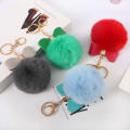 Keychain Bag Pendant Pom Pom Keychain Keyring Wallet Accessory. 