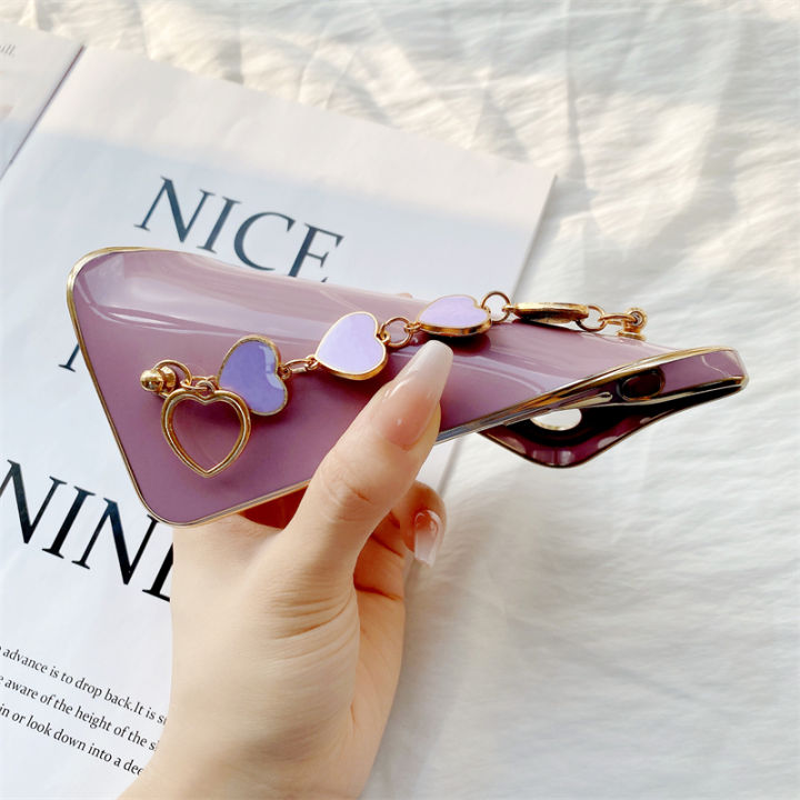 Jizetin%20for%20OPPO%20Reno4%20Z%205G%20Back%20Cover%20With%203D%20Love%20Heart%20Wristband%20Chain%20Luxury%20Plating%20Fashion%20Bracelet%20Phone%20Cases%20-%20Image%207