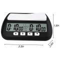 Chess Clock, Digital Chess Timer & Game Timer, 3-In-1 Multipurpose Portable Professional Clock Black.