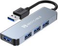 USB 3.0 Hub, Best Cable, 4-Port USB Data Hub, Ultra Thin Compatible with Oculus Rift S, Mac Pro/Mini, Microsoft Surface Series, Surface Pro 2017, XPS, Notebook PC, Mobile HDD and More. 