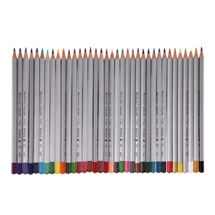 36-Color%20Marco%20Profesional%20Oil%20Soft%20Core%20Premier%20Assorted%20Colored%20Pencils%20Scholar%20Homework%20Wooden%20Sharpened%20Drawing%20Writing%20Sketching%20Painting%20Watercolor%20Art%20Pencils%20Great%20Gift%20-%20Image%202