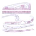 6 Styles French Curve Ruler Metric Rulers Set for Dressmaker Tailor Designer. 