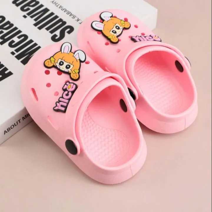 1%20Pair%20Pink%20Soft%20Baby%20Crocs%20Eva%20Non-Slip%20PVC%20Bear%20Charms%20Decor%20Dual%20Wear%20Hollow%20Hole%20Kid%20Shoes%20Boy%20Girl%20Beach%20Sandals%20Toddler%20Kids%20Shoes%20Children's%20Shoes%20Clogs%20Cute%20Kids%20Clogs%20Toddler%20Baby%20Cartoon%20Indoor%20Slippers%20Summer%20Girls%20Non%20Slip%20Soft%20Soled%20-%20Image%204